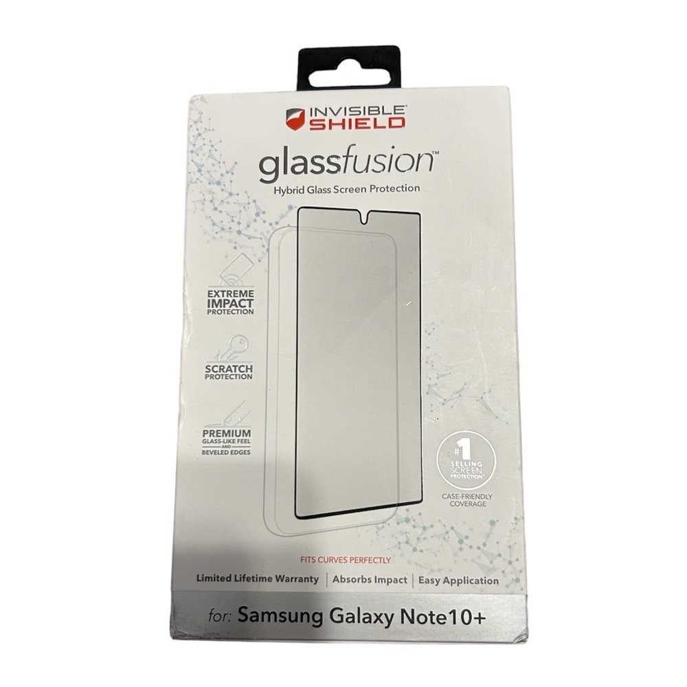 Invisible shield glass fusion hybrid glass screen protector for Samsung galaxy